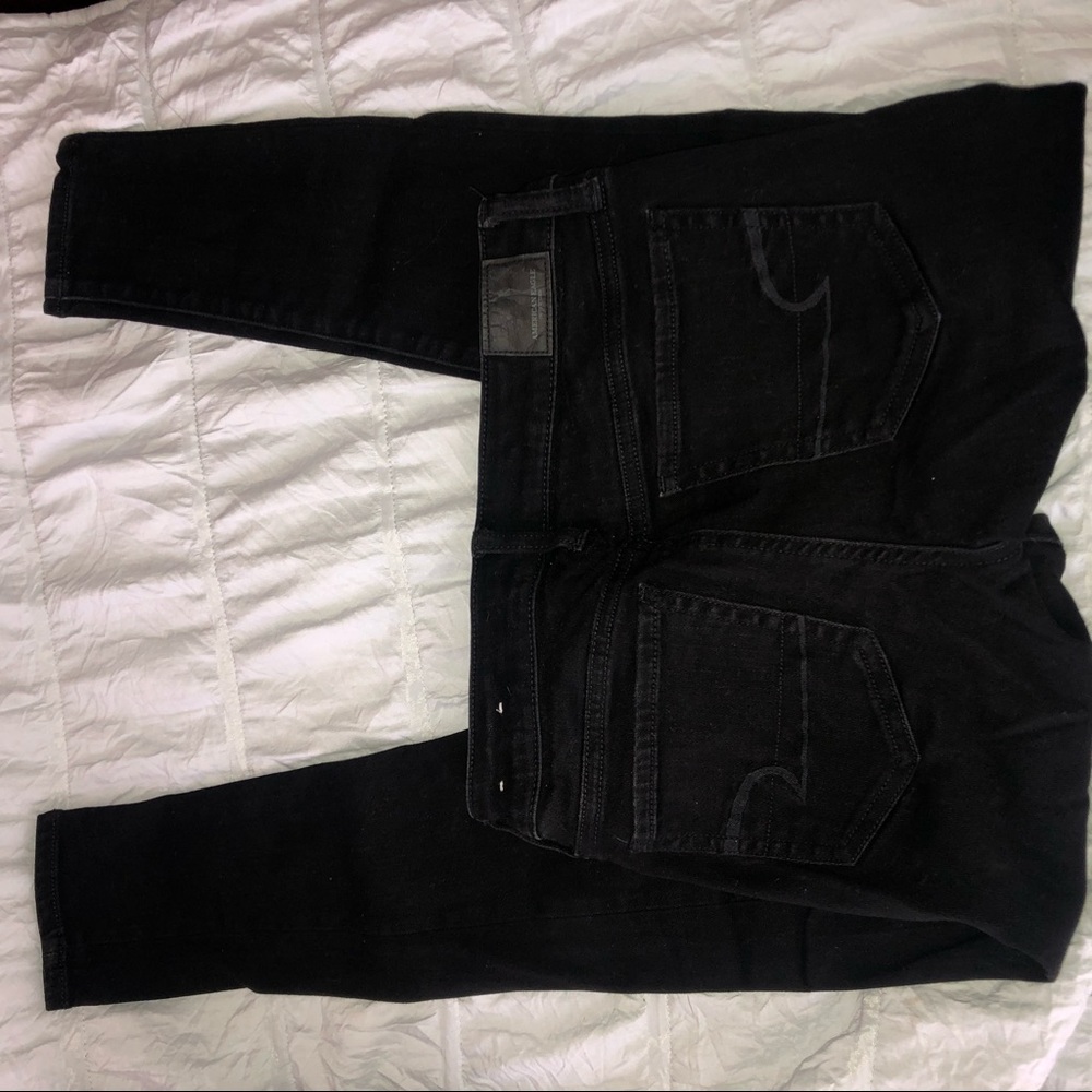 black cozy jeans